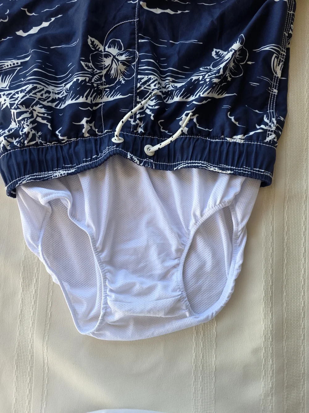 GAP Kids Navy Elastic Waist Shorts - Navy Swim Shorts